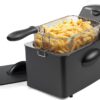 Princess Friteuse 182727 - 3 liter - Koude zone - Frituurpan - 2000W - Zwart