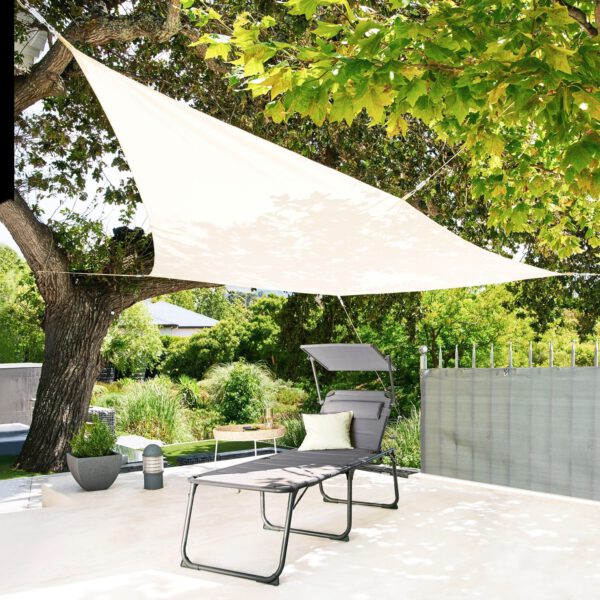 Tuin Zonnescherm - Zonnedoeken - Schaduwdoeken Voor Tuin & Balkon  - Rechthoek - Driehoek