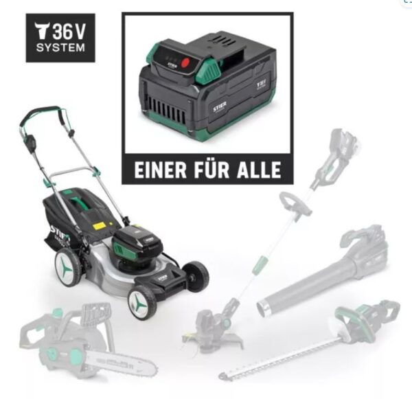 [904649] - STIER Accu-grasmaaier SRM-430 36 V Solo - Afbeelding 4