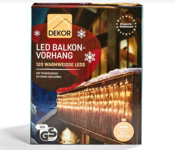 LED Balkonverlichting met Sterren – Verschillende uitvoeringen