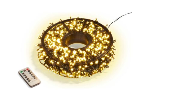 Dekor LED-lichtslinger, 1000 LEDs - warm wit