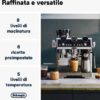 De'Longhi EC9665.M La Specialista Maestro Siebträgermaschine - Silber - Afbeelding 3