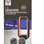 StarQ LED-lamp met draadloze smartphone-oplaadfunctie - vierkant