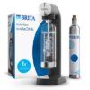 Brita SodaONE Bruiswatertoestel met 1 CO2-cilinder en 1 Soda fles