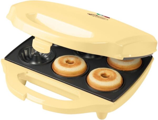 Bestron Cake Maker in tulbandvorm, wafelijzer voor 6 mini tulband cakes