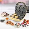 Bestron Cake Maker in tulbandvorm, wafelijzer voor 6 mini tulband cakes - Afbeelding 2