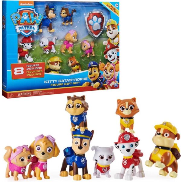 Paw Patrol Figuren Cadeauset 8 Stuks - Afbeelding 3