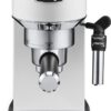 De'Longhi Dedica Style EC685.BK - Pistonmachine - Zwart- Wit - Rood - Zilver - Afbeelding 4