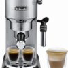 De'Longhi Dedica Style EC685.BK - Pistonmachine - Zwart- Wit - Rood - Zilver - Afbeelding 2