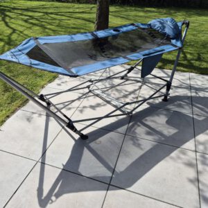 Hangmat met opvouwbaar frame - Extra stevig - Beschikbaar in Blauw & Groen