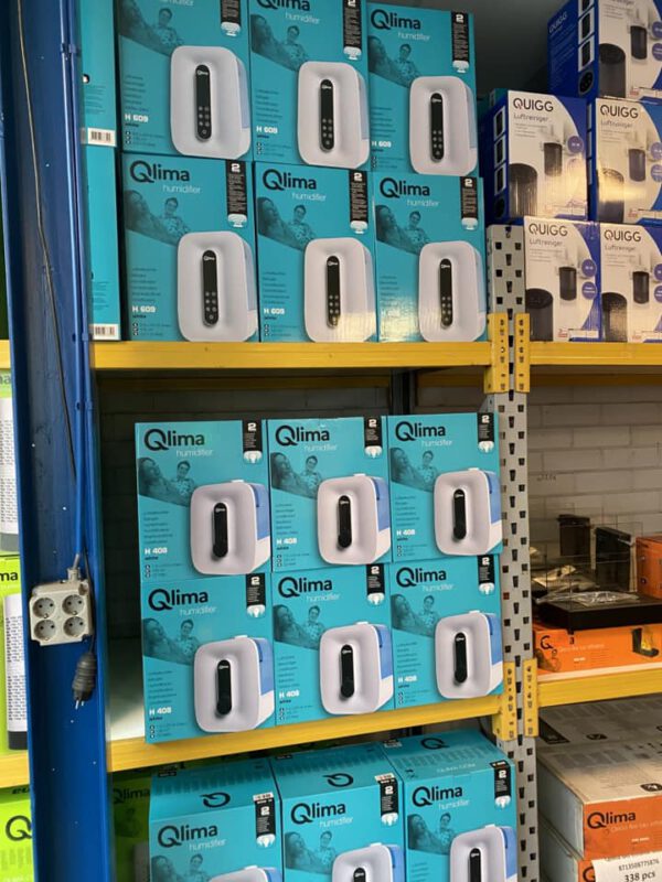 Qlima H 408 - Luchtbevochtiger - Ultrasonic Cool Mist - Water verzachtend - 5,6L Reservoir - Afbeelding 4