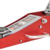 Stier – hydraulische garagekrik – autokrik – 1,5 ton – aluminium stalen constructie – dubbele zuiger - 2de hands artikel - Afbeelding 2