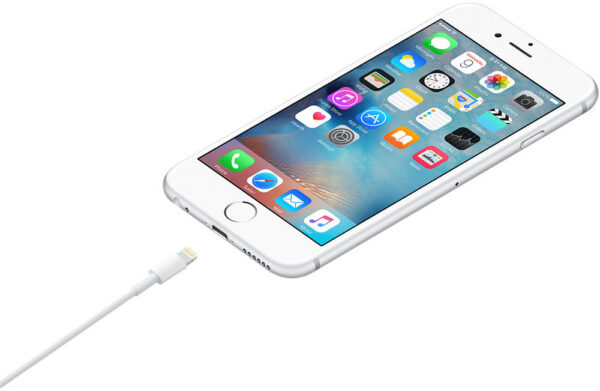 Originele Apple USB-A naar Lightning Kabel 0.5 Meter Wit - Afbeelding 3