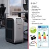 SUNTEC Airco TRANSFORM 10500 Eco 65dB 1100W Zwart, Wit - Afbeelding 2