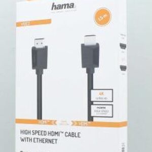 Hama High-speed HDMI™-kabel Ultra-HD 4K Ethernet 1,50 M