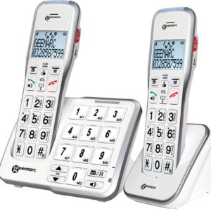 Toestellen met grote toetsen Wit 595-2 Foto