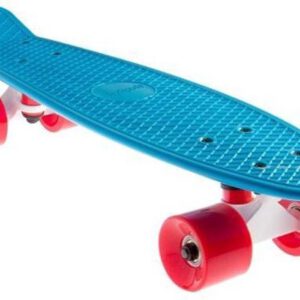 Mini Cruiser Skateboard 55 cm – Blauw | Compact, stijlvol & perfect voor beginners