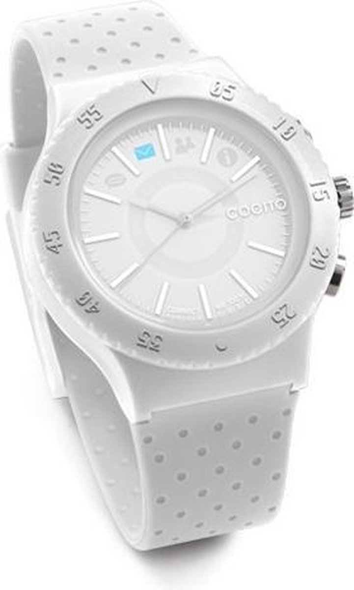 Cogito Pop smartwatch - Wit met siliconen band - Afbeelding 2