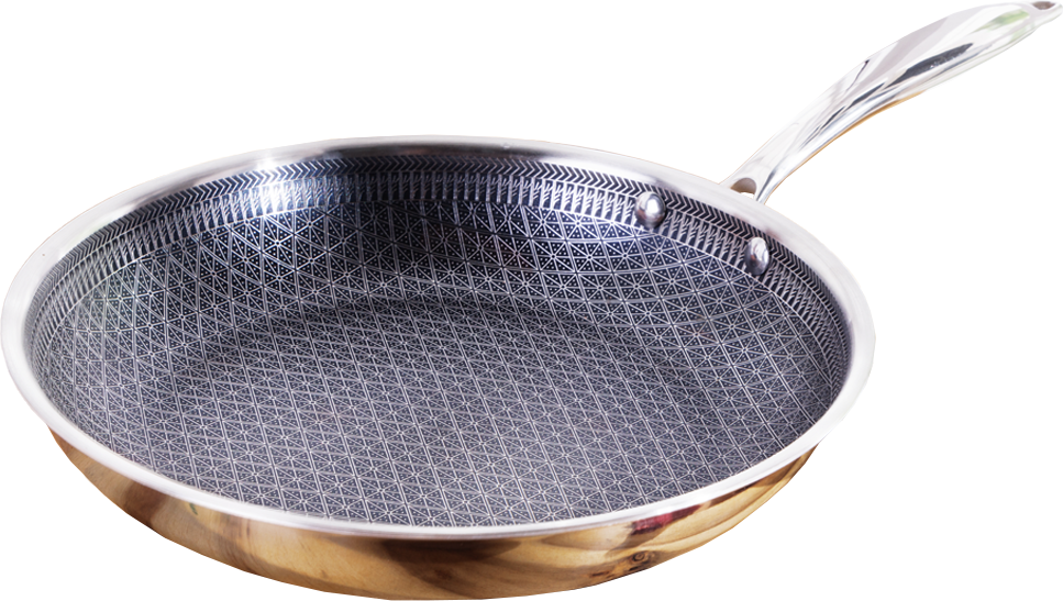 Elite XXL Roestvrijstalen Hybride Pan “Quantum”