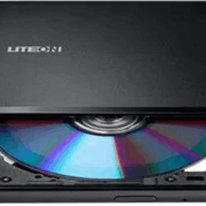 8x Ultra Slim External DVD Writer, Black -  ES1