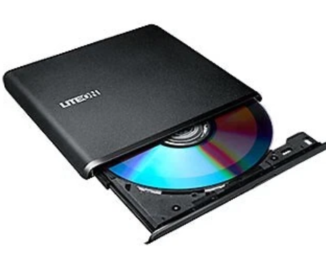 8x Ultra Slim External DVD Writer, Black - ES1 - Afbeelding 2