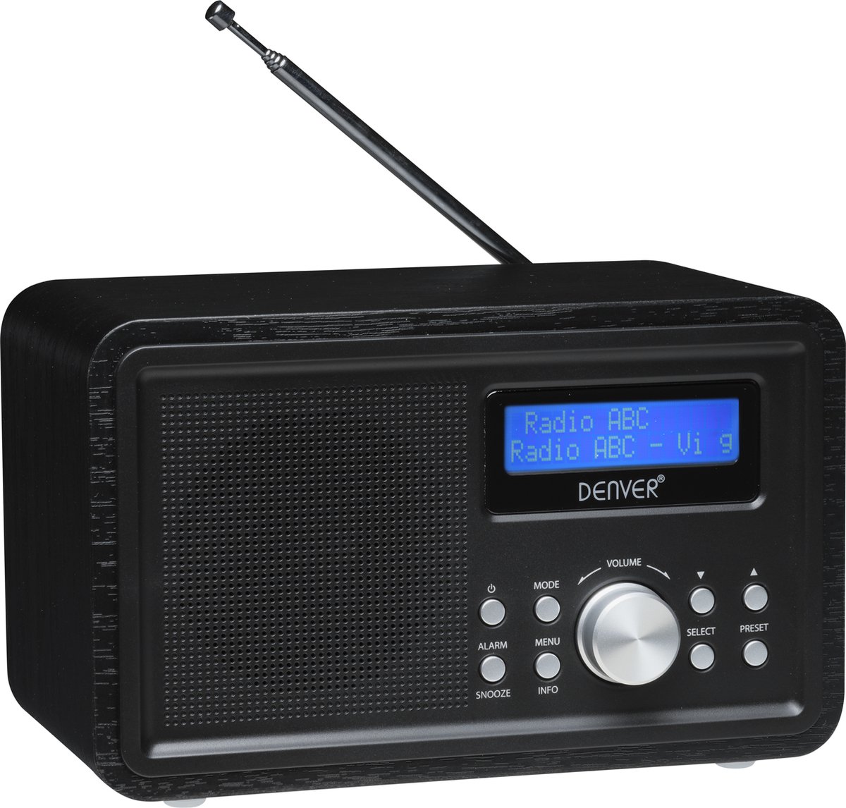 Denver DAB-35 - DAB+ Digital radio - Zwart - Afbeelding 4