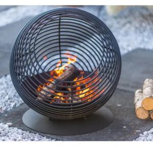 Redfire  OutTrade Atlas Vuurkorf – Rond – Zwart – Staal – Ø56 cm
