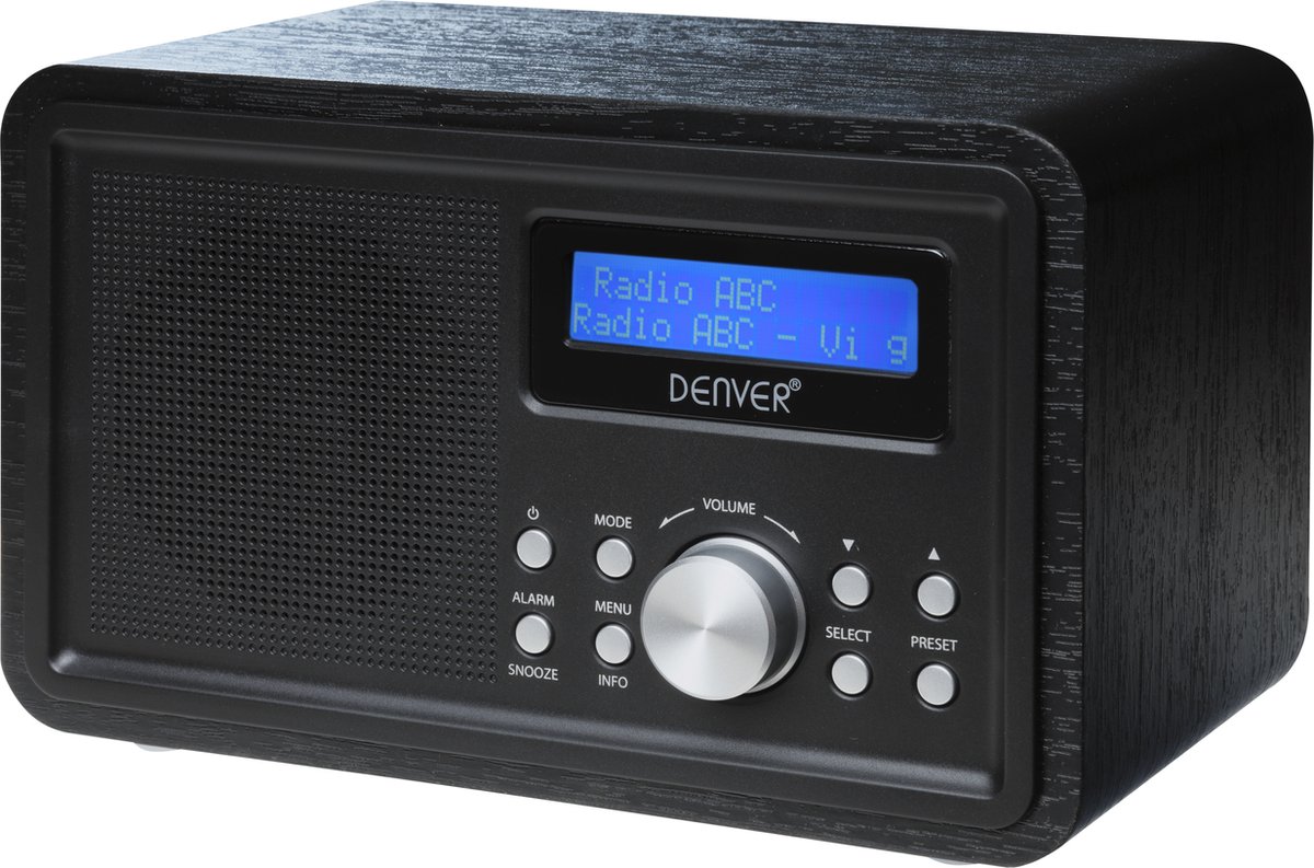 Denver DAB-35 - DAB+ Digital radio - Zwart - Afbeelding 2
