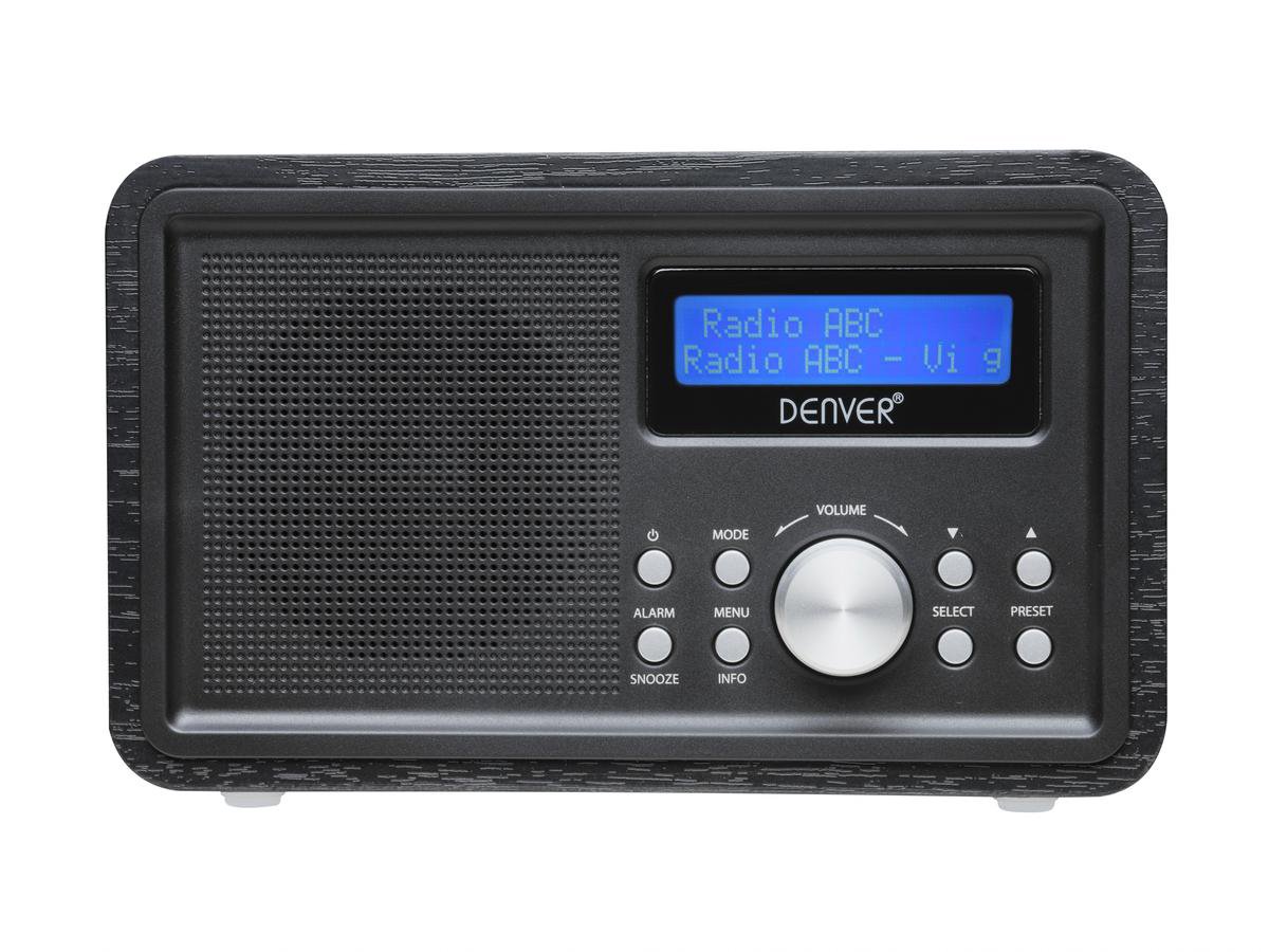 Denver DAB-35 - DAB+ Digital radio - Zwart