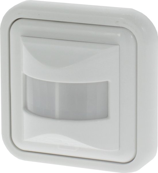 Q-Link bewegingsmelder – inbouw – wandmontage – wit