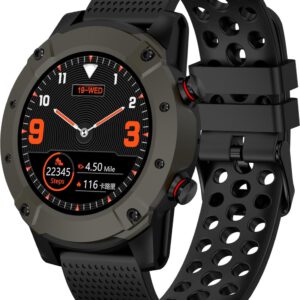 Denver SW-650 / 1.3" Smartwatch / Ingebouwde hartslag en bloeddrukmeter / Sport & Social activity / Zwart