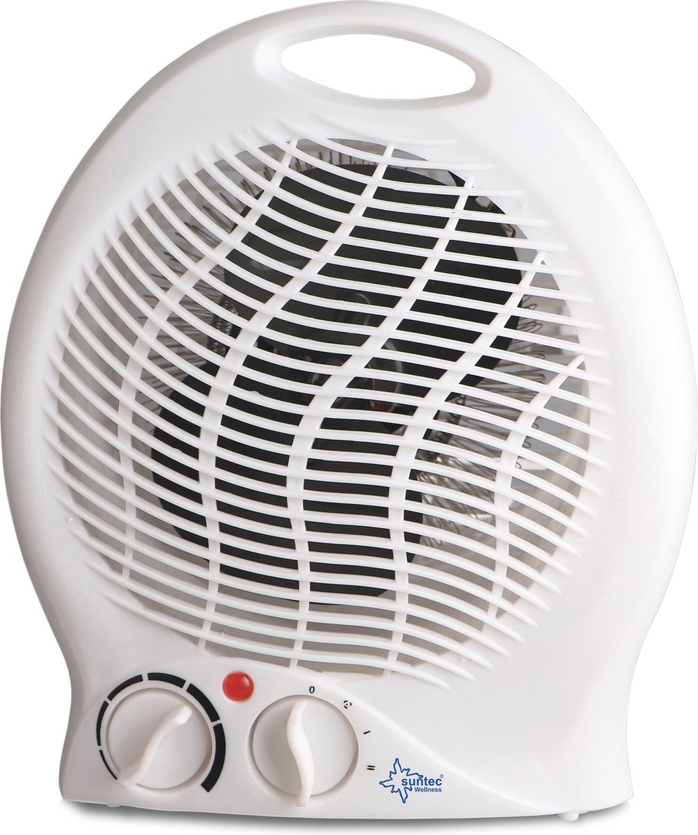 SUNTEC Verwarmingsventilator AirBooster 2000 - Geschikt voor ruimtes tot 60 m³ (~25 m²) - Geschikt als Tafelventilator - 2000 Watt