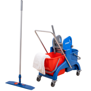 STIER kunststof reinigingswagen standaard set