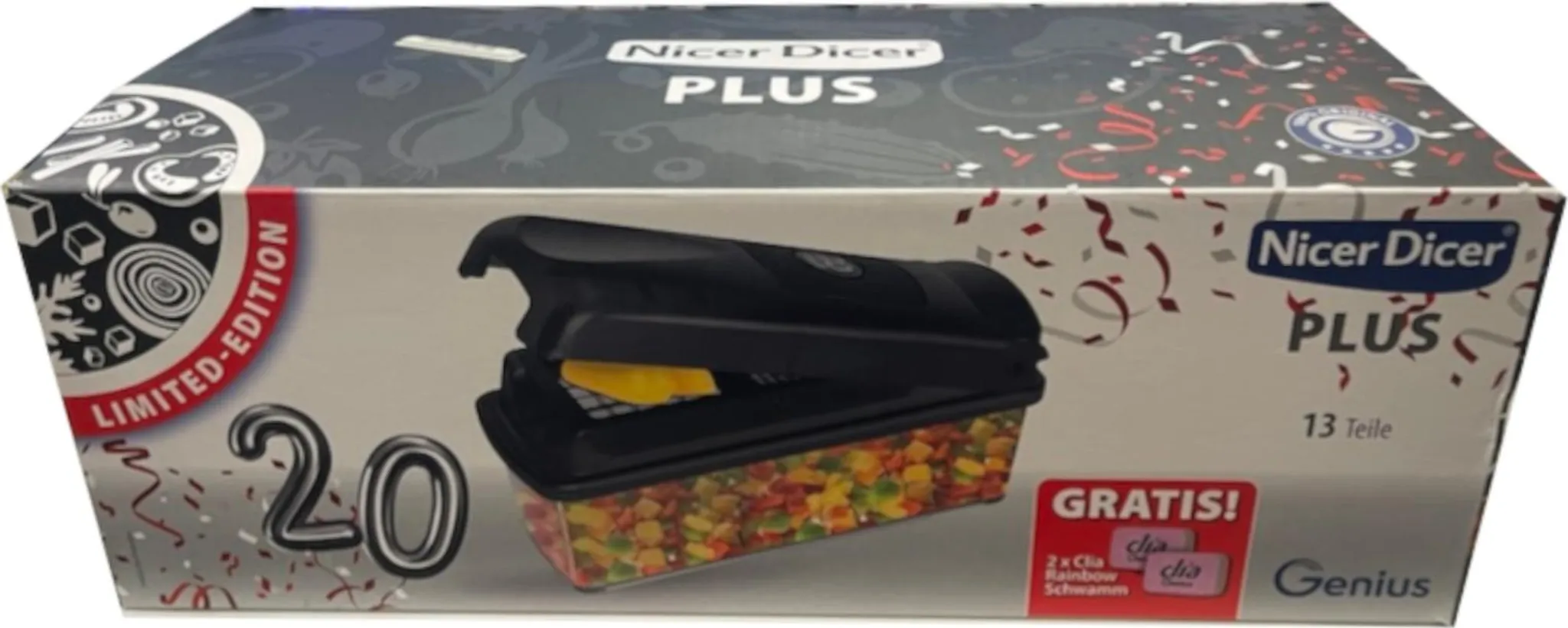 Genius Multisnijder – Jubileumeditie | 13-delige set