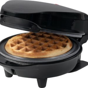 Bestron Wafelijzer - AMW500Z - 550W - Mini wafel - Anti aanbaklaag - Zwart