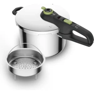 Tefal Secure 5 Trendy Snelkookpan met Stoommandje - 6 liter - Inductie - RVS