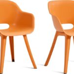Keter Akola set van 2 tuinstoelen - Orange