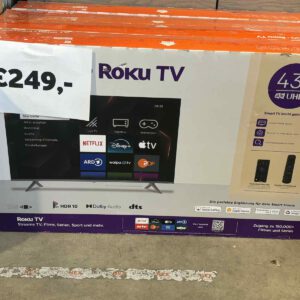 Coocaa Roku 55 inch 4K Ultra HD Smart TV – 55S3U