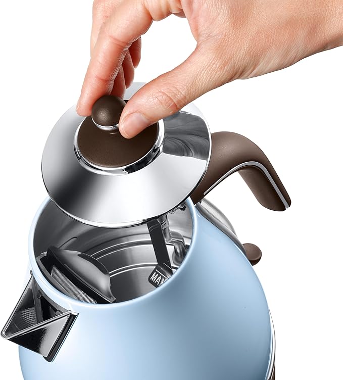 DE LONGHI KBOV 2001.AZ Icona Vintage Blauw - Waterkoker - Theekan - Afbeelding 2