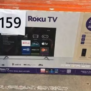 Coocaa Roku 43 inch 4K Ultra HD Smart TV – 55S3U