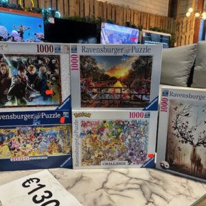 Ravensburger puzzels 5 voor €25,00