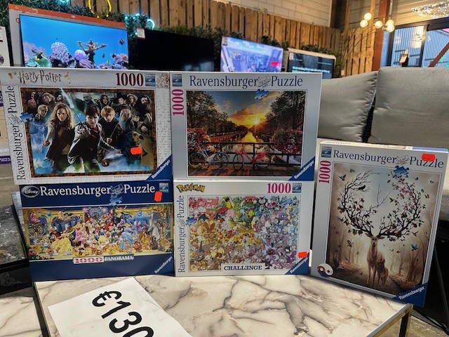 Ravensburger 4 puzzels voor €20,00