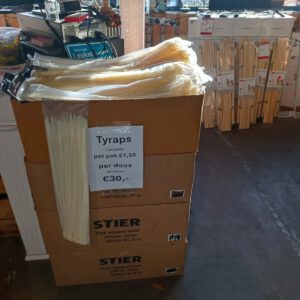 Grote Tyraps 7,6x550MM - 25 pakken