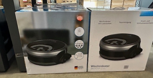 Medion Dweilrobot P10 W MD 20051 Zwart