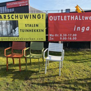 Tuinstoel - Compleet nieuw in doos - Beschikbaar in diverse kleuren