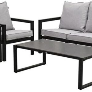 Hartman Mallorca Loungeset - 5-zits - Aluminium & Olefin