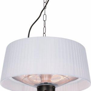 Sunred - Artix - Bright lijn - Wit - Hangend model - Terrasverwarmer - Infraroodstraling - 1500 W – ECO - 3 standen - LED - Afstand bestuurbaar - Elektrische heater