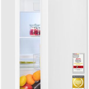 Exquisit KS5117-3-010E Koelkast met Vriesvak – 82L – Vrijstaand – Wit