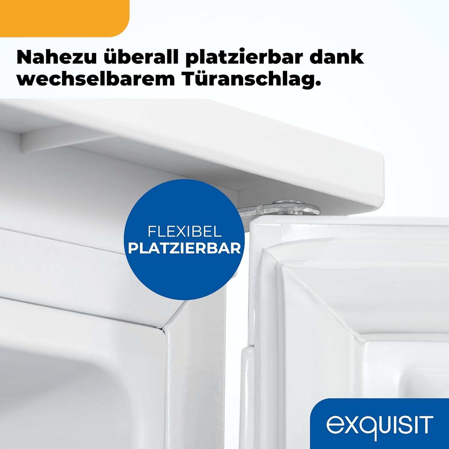 Exquisit KS5117-3-010E Koelkast met Vriesvak – 82L – Vrijstaand – Wit - Afbeelding 6