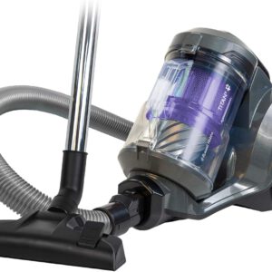 Russell Hobbs Cilinderstofzuiger TITAN2 PET 3 liter grijs en paars met 3-in-1 multitool